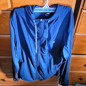 Vuori Mens Navy Blue full zip jacket